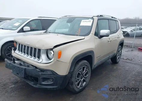 2016 Jeep Renegade Limited from USA, damaged, VIN ZACCJBDTXGPC93971